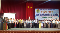Công đoàn Viên chức tỉnh Bình Thuận tổ chức Hội thi “Cán bộ Công đoàn cơ sở giỏi” năm 2014
